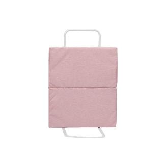 PRODUS RESIGILAT - Mini-Bumper protectie pat, 50(L)x56(H) cm, Roz pastel