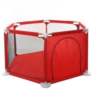 PRODUS RESIGILAT - Spatiu de joaca tarc bebe, hexagonal, Empria, Rosu