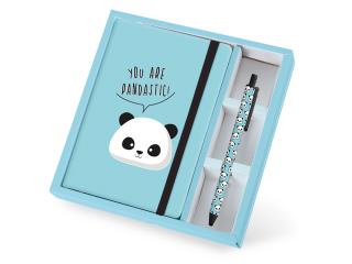 Set cadou cu carnet A5 si pix erasable, Pandastic