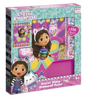 Set DIY Jurnalul meu cu diamante, Gabby s Dollhouse, Totum