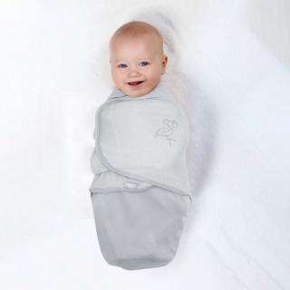 Sistem de infasare din bumbac 0-3 luni BabyJem Swaddle, Diverse culori