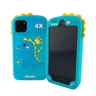 Smartphone copii jucarie educativa video foto 32gb TF card rezolutie 480 800 display 10cm, Bleu
