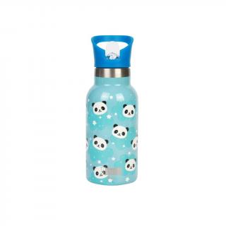 Termos pentru copii, din otel inoxidabil, design panda, 350 ml