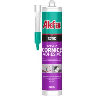 AKFIX SILICON POLISTIREN PT CORNISA 310ML 320C