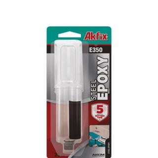 AKFIX SOLUTIE EPOXY PENTRU OTEL (SERINGA) E350 EA112