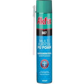 AKFIX SPUMA POLIURETAN PT MONTAJ CU PAI 750G (IARNA) 807