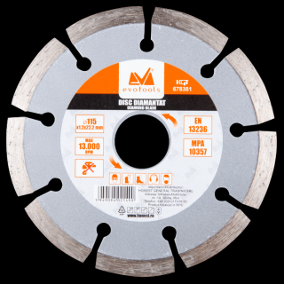 DISC DIAMANTAT USCAT 115MM 678381