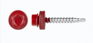 SURUB AUTOFORANT + SAIBA 4.8X35 50B ROSU LEMN  a00094