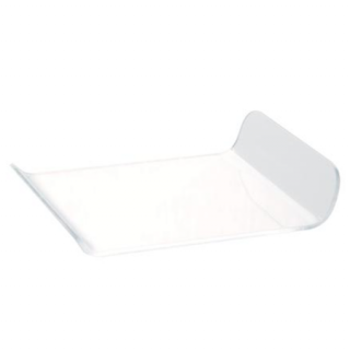 Baza Plastic Prezentare Monoportii, Model Dreptughiular Transparent, 9.7 x 8 x H 2 cm, Set 100 Buc