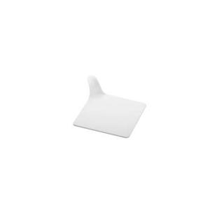 Baza Plastic Prezentare Monoportii, Model Patrat Alb, 6.1 x 6.1 cm, Set 350 Buc
