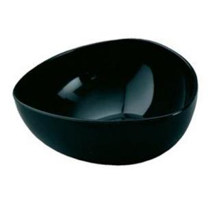 Boluri Mici O 7.5 x H 3 cm, Plastic Negru, Set 100 Buc