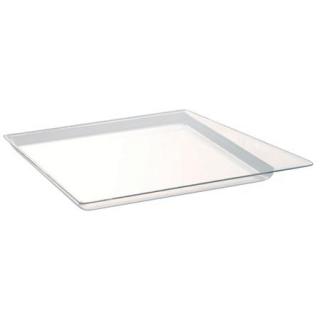 Capac Caserola   Baza Produse, Plastic Transparent, 11.8 x 10 x H 0.6 cm, Set 50 Buc