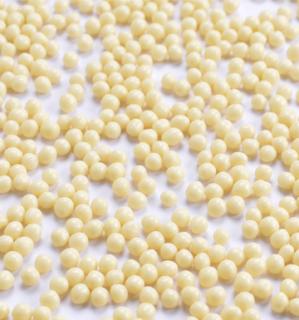 Cereale Crocante Glazurate cu Ciocolata Alba, 1.5 kg, O 5 mm