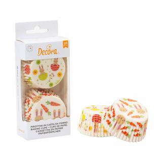 Chese L Hartie 2 Modele Iepurasi Paste, O 5 x H 3.2 cm, 36 buc