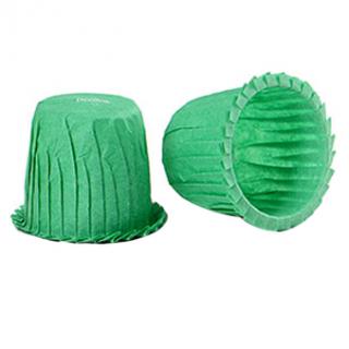 Chese S Hartie Creponata Verde, O 3 x H 3.5 cm, 35 buc