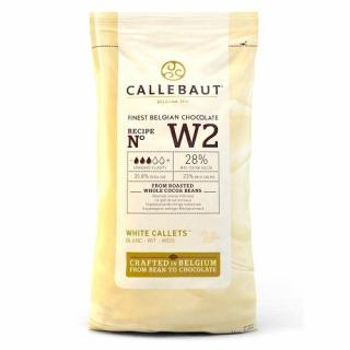 Ciocolata Alba 28% Recipe W2, 10 Kg, Callebaut