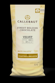 Ciocolata Alba 32% VELVET, 10 Kg, Callebaut