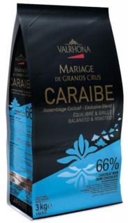 Ciocolata Neagra 66% Caraibe, 3kg, Valrhona