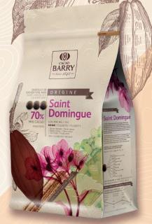 Ciocolata Neagra 70 % Saint Domingue, 1 kg, Cacao Barry