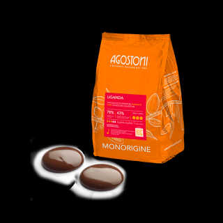 Ciocolata Neagra 78%, origine Uganda, 4kg, Icam