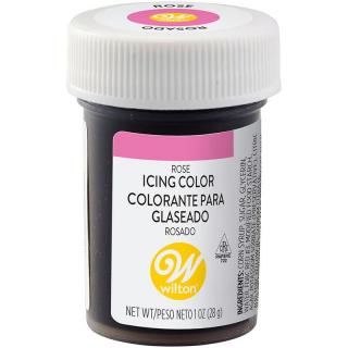 Colorant Alimentar Gel, Roz Trandafiriu (Rose) - Wilton, 28 g