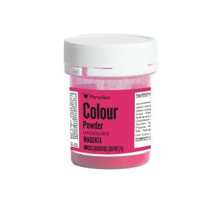 Colorant Alimentar Liposolubil Pudra, Magenta fara E171, 5 g, Azo Free