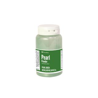 Colorant Alimentar Liposolubil Pudra Perlata, Verde fara E171, 25 gr - Azo Free