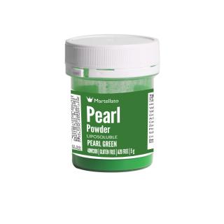 Colorant Alimentar Liposolubil Pudra Perlata, Verde fara E171, 5 gr - Azo Free