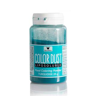 Colorant Alimentar Liposolubil Pudra, Turcoaz fara E171, 25 g