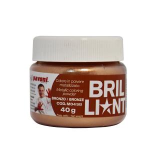 Colorant Alimentar Pudra Liposolubil Bronz fara E171, 40 g