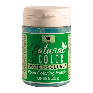 Colorant Natural Hidrosolubil Pudra Verde 25 g