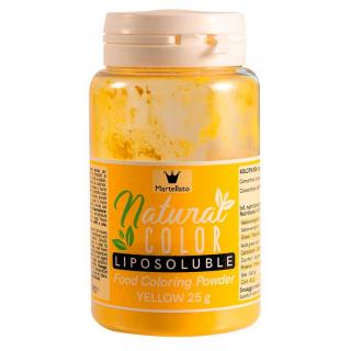 Colorant Natural Liposolubil Pudra Galben 25 g