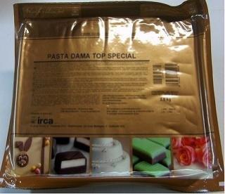 DAMA TOP SPECIAL Pasta de Zahar Alba, Acoperire, Decoruri si Flori, 2.5 kg, IRCA