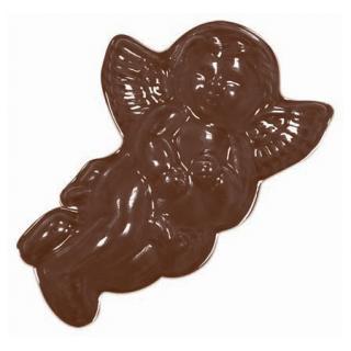 Decor Cupidon O 5.7 cm - Matrita Plastic Ciocolata