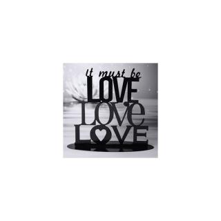 Decor necomestibil Tort It Must be Love H 20 cm