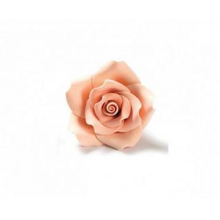 Decor Zahar - Trandafiri Frez Piersica O 5 cm, 24 buc