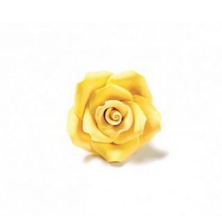 Decor Zahar - Trandafiri Galbeni O 5 cm, 24 buc