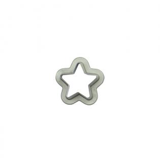 Decupatoare Plastic Craciun - Stea, O 3.5 x H 2.2 cm