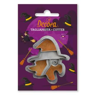 Decupator Plastic Halloween - Vrajitoare O 8 x H 2.2 cm