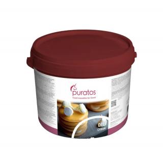 Deli Citron ,   Crema Umplutura cu Lamaie, Gata de Folosit, 5 kg, Puratos