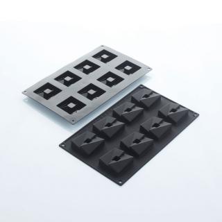 Forma Silicon Cub 5 x 5 x H 1.6 cm, 8 cavitati, 28 ml