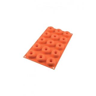 Forma Silicon Gogosi Donuts Mignon O 4.5 x H 1.8 cm, 15 cavitati (SF171)