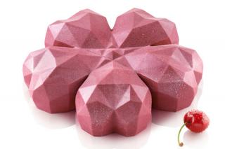 Forma Silicon Inima Sakura Origami O 17 x H 3 cm + decupator, 600 ml