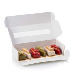 Forma Silicon Kit Cake to Go 12 cavit, 7.5x3.8xH2.3 cm, 40ml Insert: 24 cavit, 5.2x2.5xH 0.7 cm, 6 ml