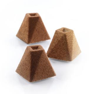 Forma Silicon Mini Piramid Mignon 2.8 x 2.8 x H 2.5 cm, 77 cavitati, 11 ml, (SQ046)
