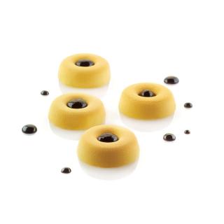 Forma Silicon Mini Savarin Mignon O 4.1 x H 1.2 cm, 77 cavitati, 12 ml (SQ033)