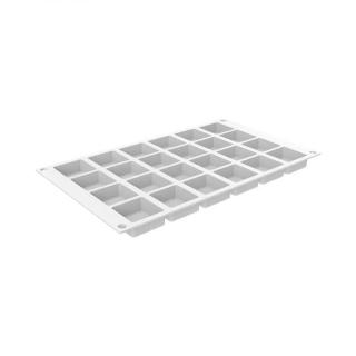 Forma Silicon Quadrato 3.7 x 3.7 x H 1.6 cm, 24 cavitati, 20 ml