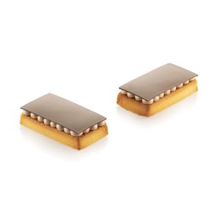 Forma Silicon Rectangle Monoportii 8.7 x 4.8 x H 1.5 cm, 36 cavitati, 61 ml (SQ095)