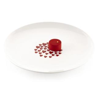 Forma Silicon Silikomart NaturaE Decor Inima O 10 x H 0.1 cm, Set 2 buc