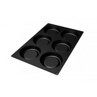 Forma Silicon Tarta O 16.5 x H 3.9 cm, 6 cavitati, 613 ml, (SQ031)